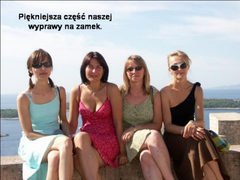 Pikniejsza cz naszej wyprawy na zamek.