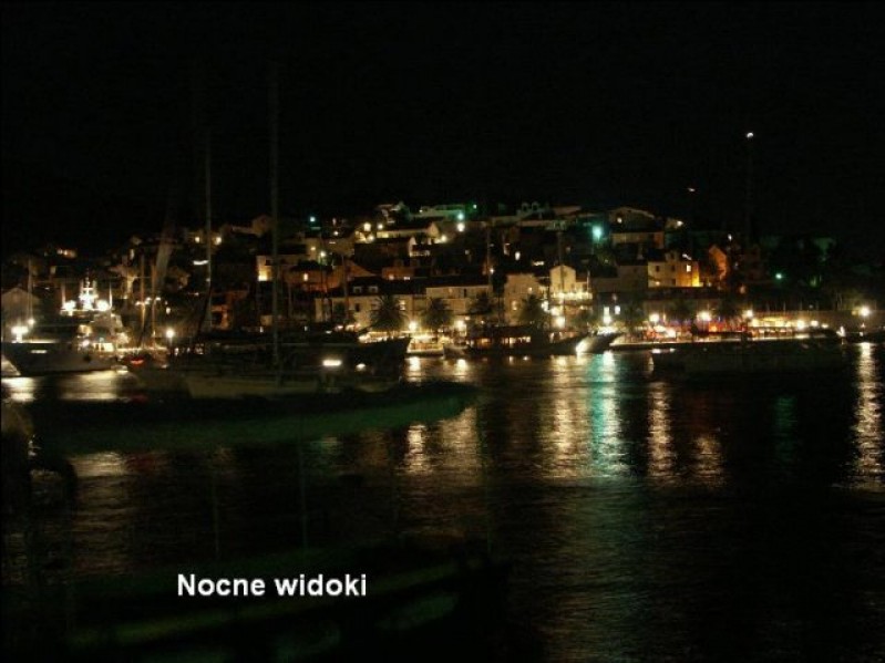 Nocne widoki Hvaru.