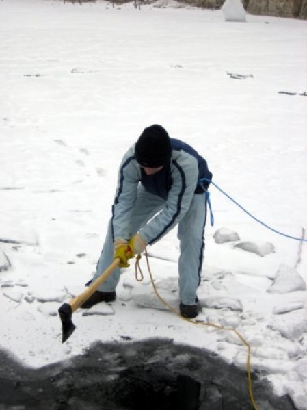 Nurkowanie podlodowe