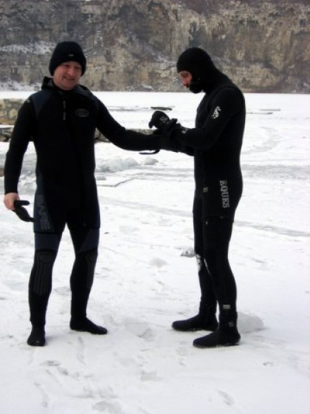 Nurkowanie podlodowe